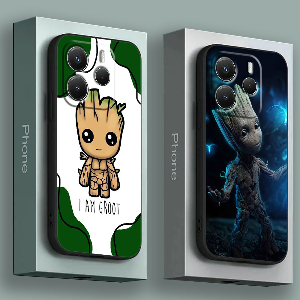 Xiaomi Redmi Note 13 - Чехол для телефона Baby Groot Marvel