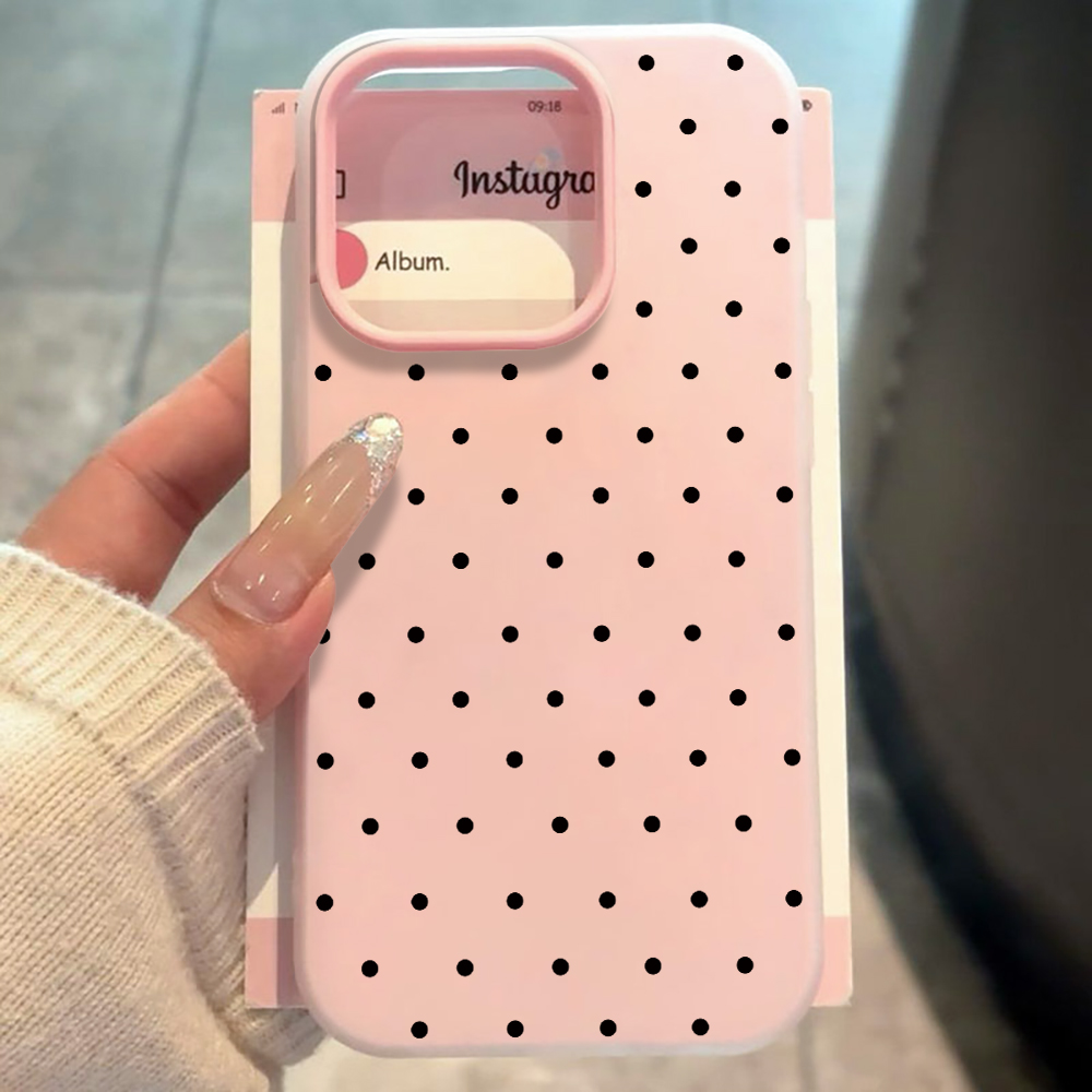 Минималистичный чехол в гороше – обзор и цена Samsung Galaxy S24