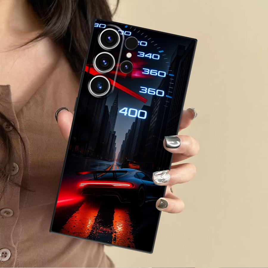 Красный чехол-накладка с дизай – обзор и цена Samsung Galaxy S25