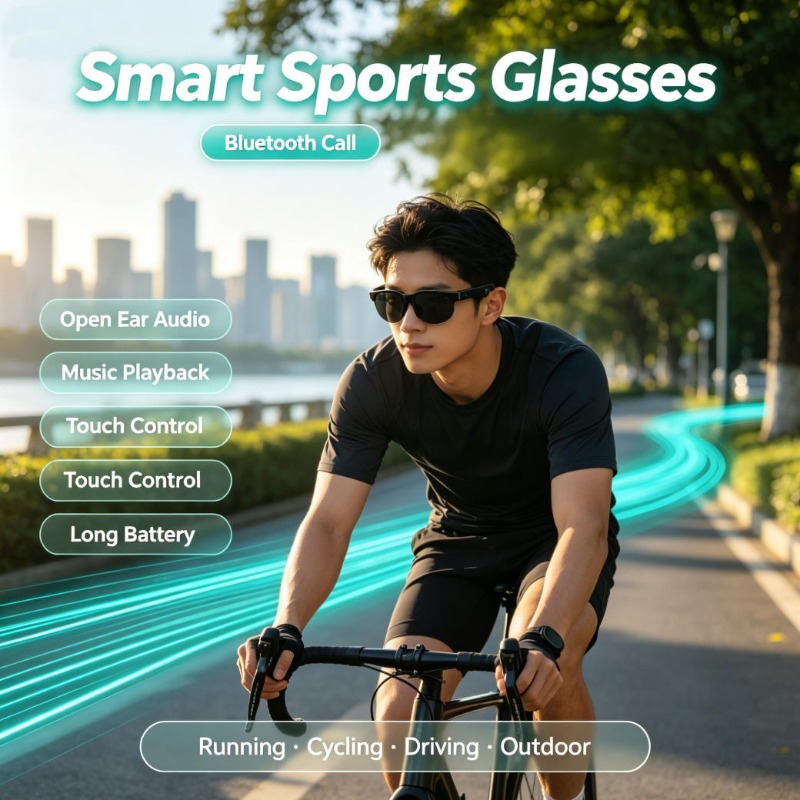 Умные спортивные очки с открыт – обзор и цена Smart Glasses Lens