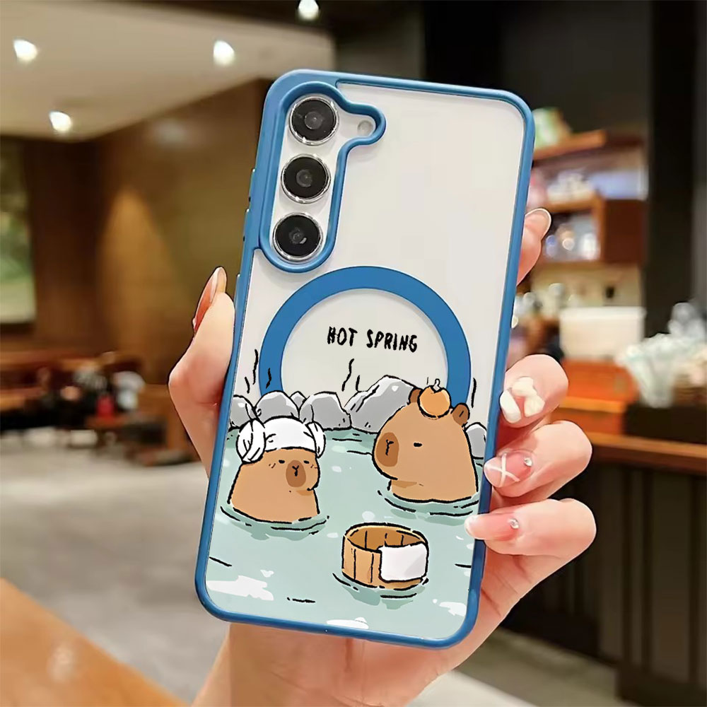 Прозрачный магнитный чехол для – обзор и цена Samsung Galaxy S24